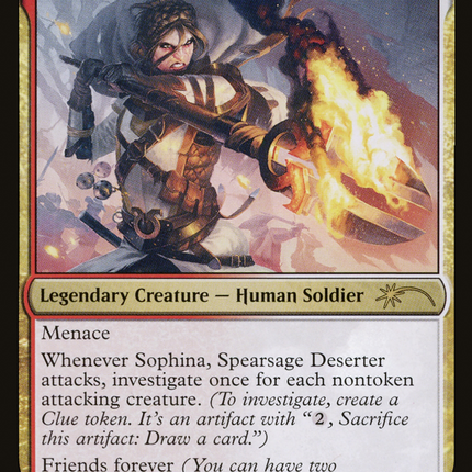 Sophina, Spearsage Deserter [Universes Within]