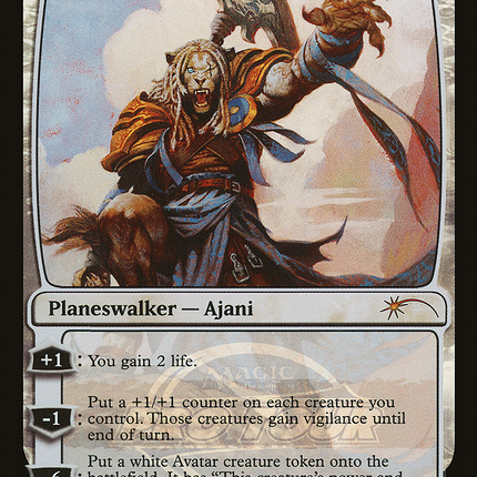 Ajani Goldmane [Pro Tour Promos] Foil