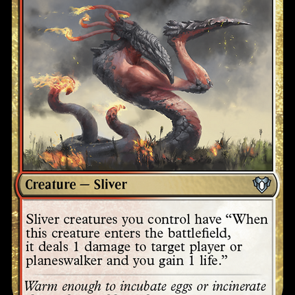 Lavabelly Sliver [Commander Masters]