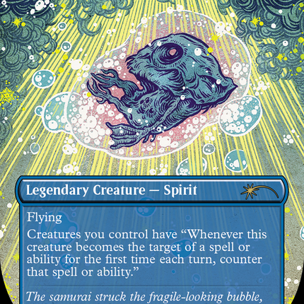 Kira, Great Glass-Spinner (Borderless) [Secret Lair Drop]