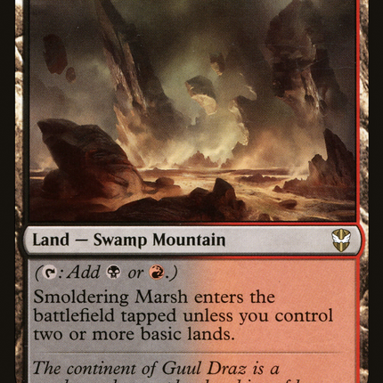 Smoldering Marsh [New Capenna Commander]