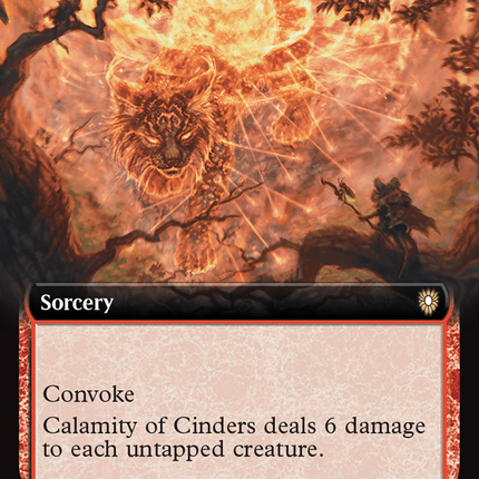 Calamity of Cinders [Bloomburrow Commander]