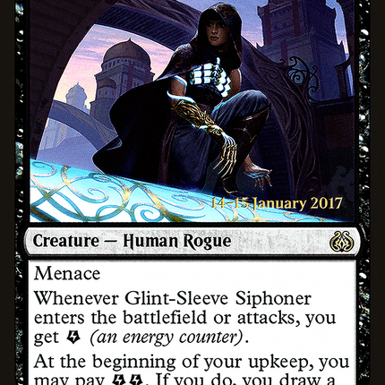 Glint-Sleeve Siphoner [Aether Revolt Promos] Prerelease Foil