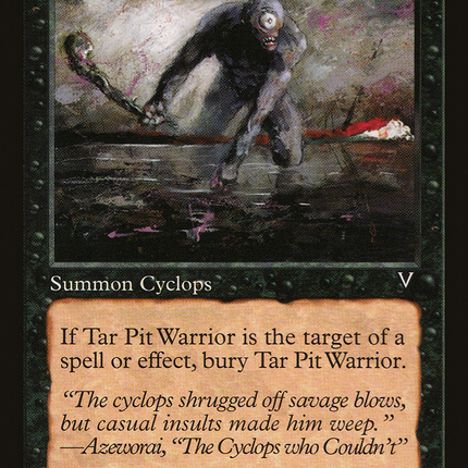 Tar Pit Warrior [Visions]