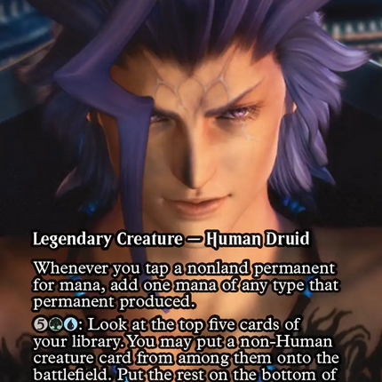 Seymour Guado - Kinnan, Bonder Prodigy (Showcase) [FINAL FANTASY: Through the Ages] Foil