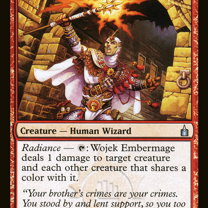 Wojek Embermage [Ravnica: City of Guilds]