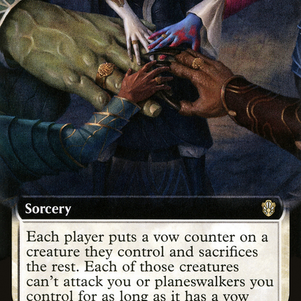 Promise of Loyalty (Extended Art) [Commander 2021]
