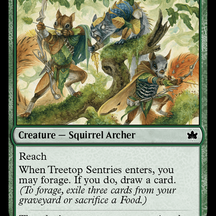 Treetop Sentries [Bloomburrow] Foil