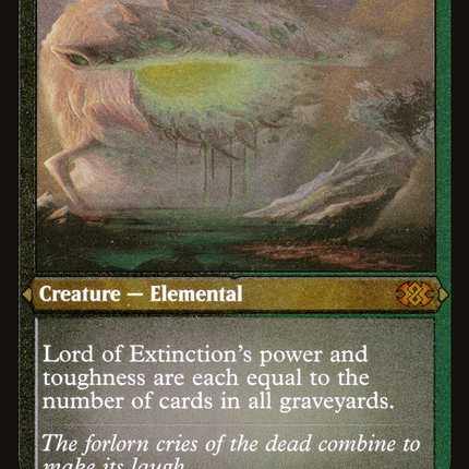 Lord of Extinction [Double Masters 2022] Etched Foil