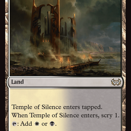 Temple of Silence [Duskmourn: House of Horror Commander]