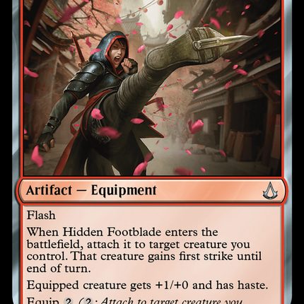 Hidden Footblade [Assassin's Creed]
