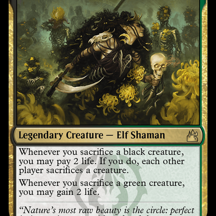 Savra, Queen of the Golgari [Ravnica Remastered]