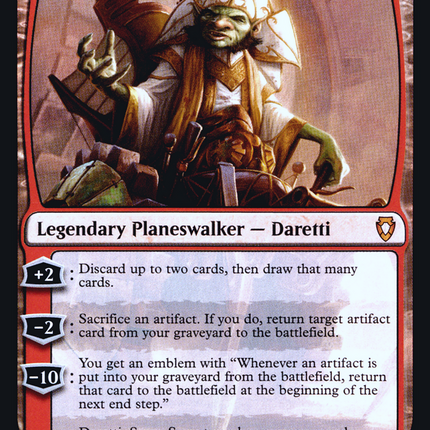 Daretti, Scrap Savant [The List] Foil