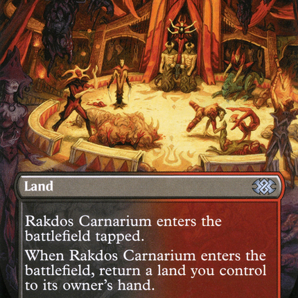 Rakdos Carnarium (Borderless) [Double Masters 2022]