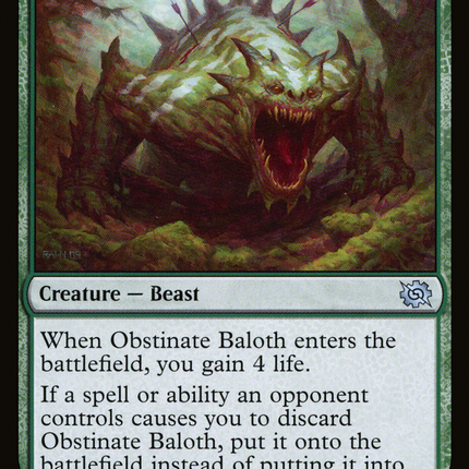 Obstinate Baloth [The Brothers' War]