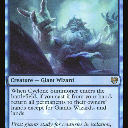 Cyclone Summoner [Resale Promos] Foil
