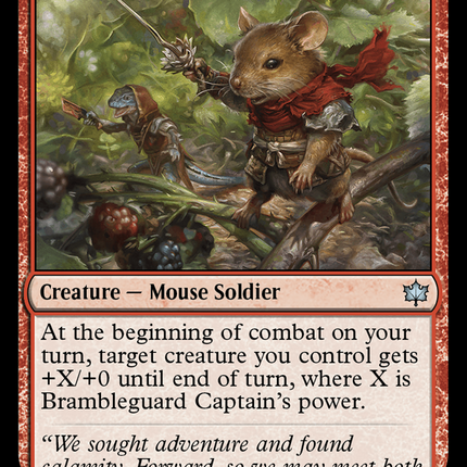 Brambleguard Captain [Bloomburrow] Foil