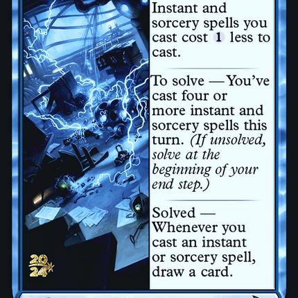 Case of the Ransacked Lab [Murders at Karlov Manor Promos] Prerelease Foil