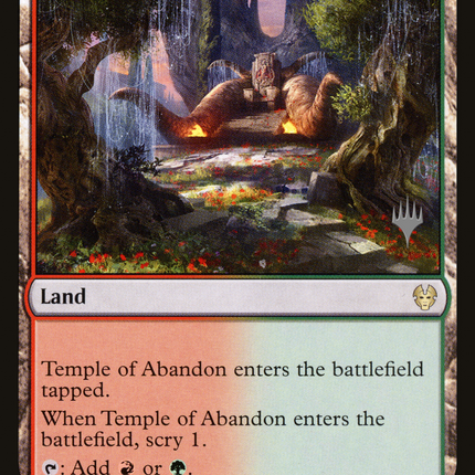 Temple of Abandon [Theros Beyond Death Promos]