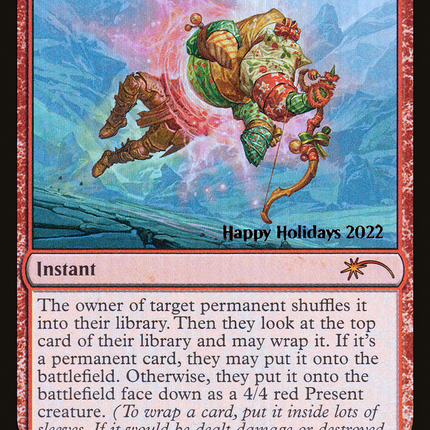 Chaos Wrap [Happy Holidays] Foil