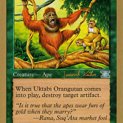 Uktabi Orangutan [World Championship Decks 2000]