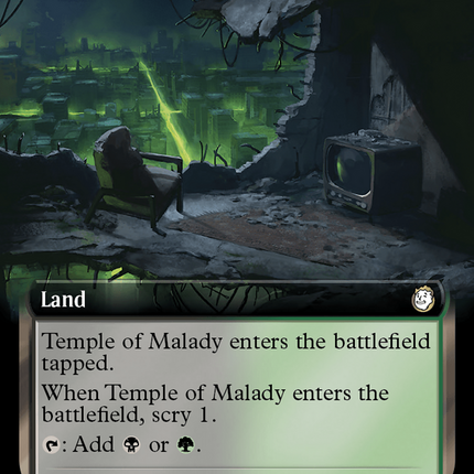 Temple of Malady (Extended Art) [Fallout] Surge Foil