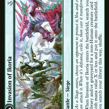 Invasion of Ikoria // Zilortha, Apex of Ikoria [March of the Machine Promos] Prerelease Foil
