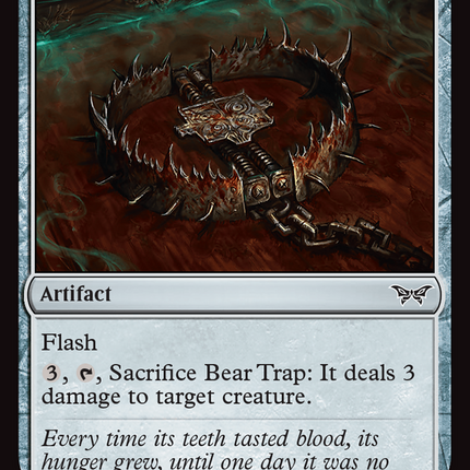 Bear Trap [Duskmourn: House of Horror] Foil