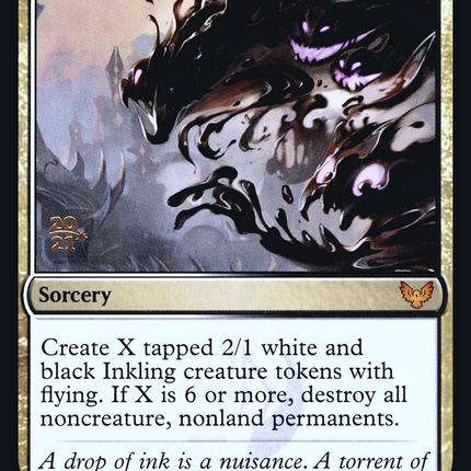 Blot Out the Sky [Strixhaven: School of Mages Promos] Prerelease Foil