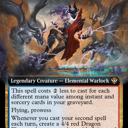 Eris, Roar of the Storm (Extended Art) [Outlaws of Thunder Junction Commander]