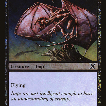 Dusk Imp [Tenth Edition] Foil