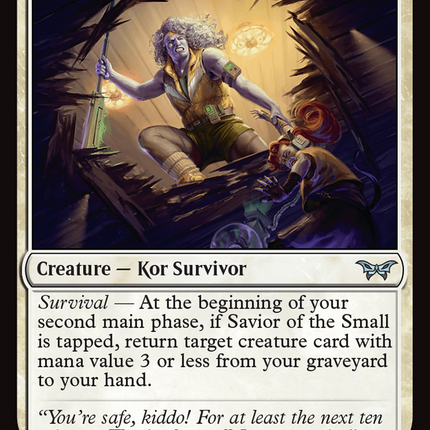 Savior of the Small [Duskmourn: House of Horror] Foil