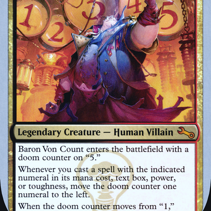 Baron Von Count [The List (Unfinity Foil Edition)] Foil