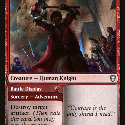 Embereth Shieldbreaker // Battle Display [Commander Legends: Battle for Baldur's Gate]