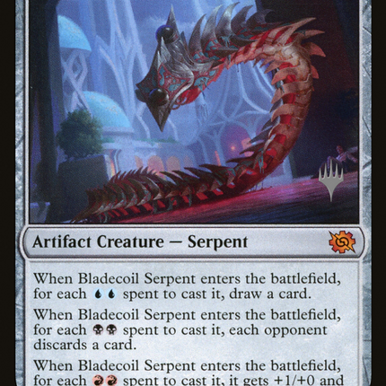 Bladecoil Serpent [The Brothers' War Promos]