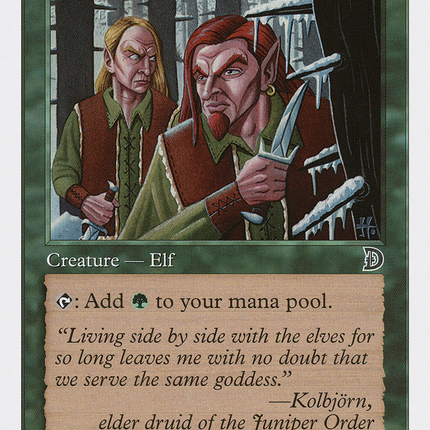 Fyndhorn Elves [Deckmasters]