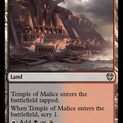 Temple of Malice [Outlaws of Thunder Junction Commander]