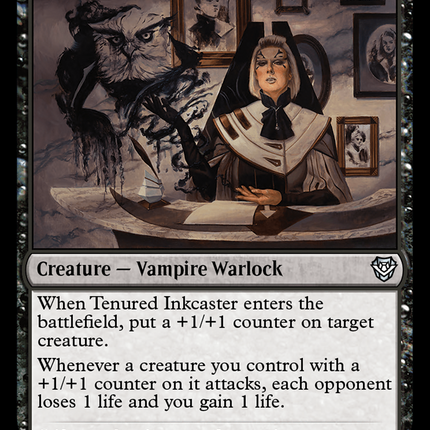 Tenured Inkcaster [Outlaws of Thunder Junction Commander]