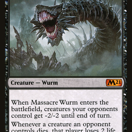 Massacre Wurm [Core Set 2021]