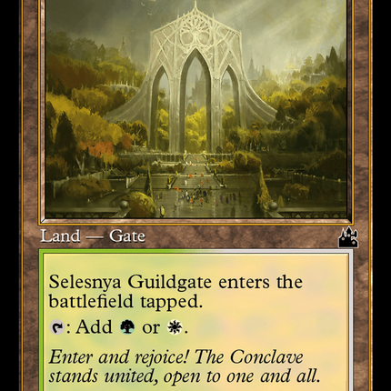 Selesnya Guildgate (Retro) [Ravnica Remastered]