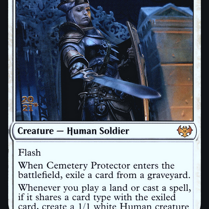 Cemetery Protector [Innistrad: Crimson Vow Promos] Prerelease Foil
