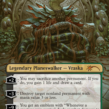 Vraska, Golgari Queen (Borderless) [Secret Lair Drop] Foil