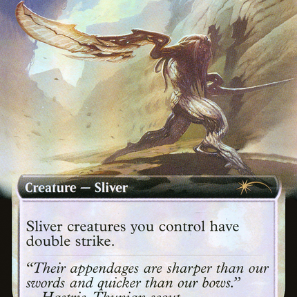 Bonescythe Sliver (Extended Art) [Secret Lair Drop] Foil