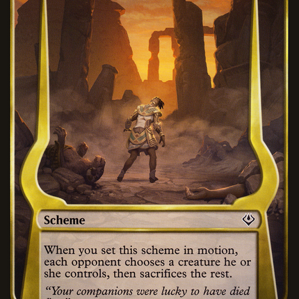 No One Will Hear Your Cries [Archenemy: Nicol Bolas Schemes]