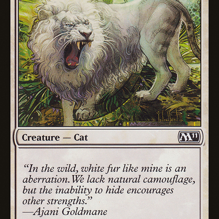 Silvercoat Lion [Magic 2011]