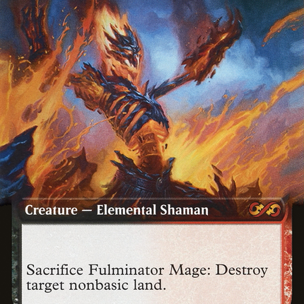 Fulminator Mage (Extended Art) [Ultimate Box Topper] Foil