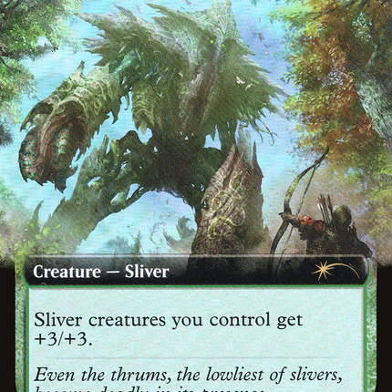 Megantic Sliver (Extended Art) [Secret Lair Drop] Foil