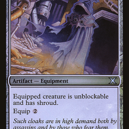 Whispersilk Cloak [Tenth Edition] Foil