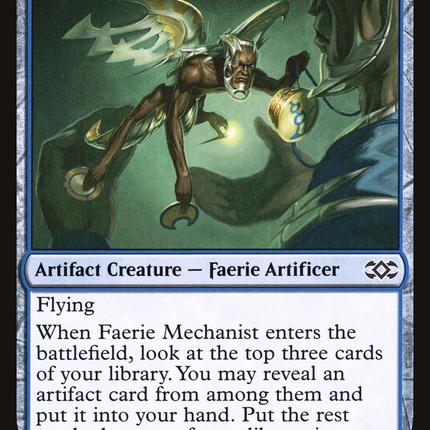 Faerie Mechanist [Double Masters]