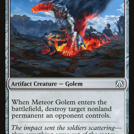Meteor Golem [March of the Machine Commander]